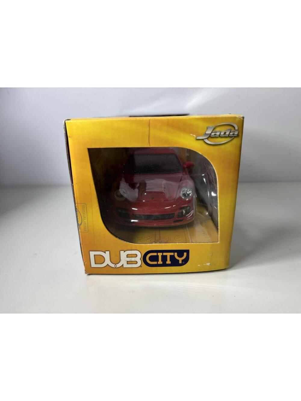 Jada Toys 1:24 Porsche 911 Turbo Red Dubcity - Picture 4 of 6